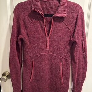 Lululemon Women's Burgundy Pullover Sweater